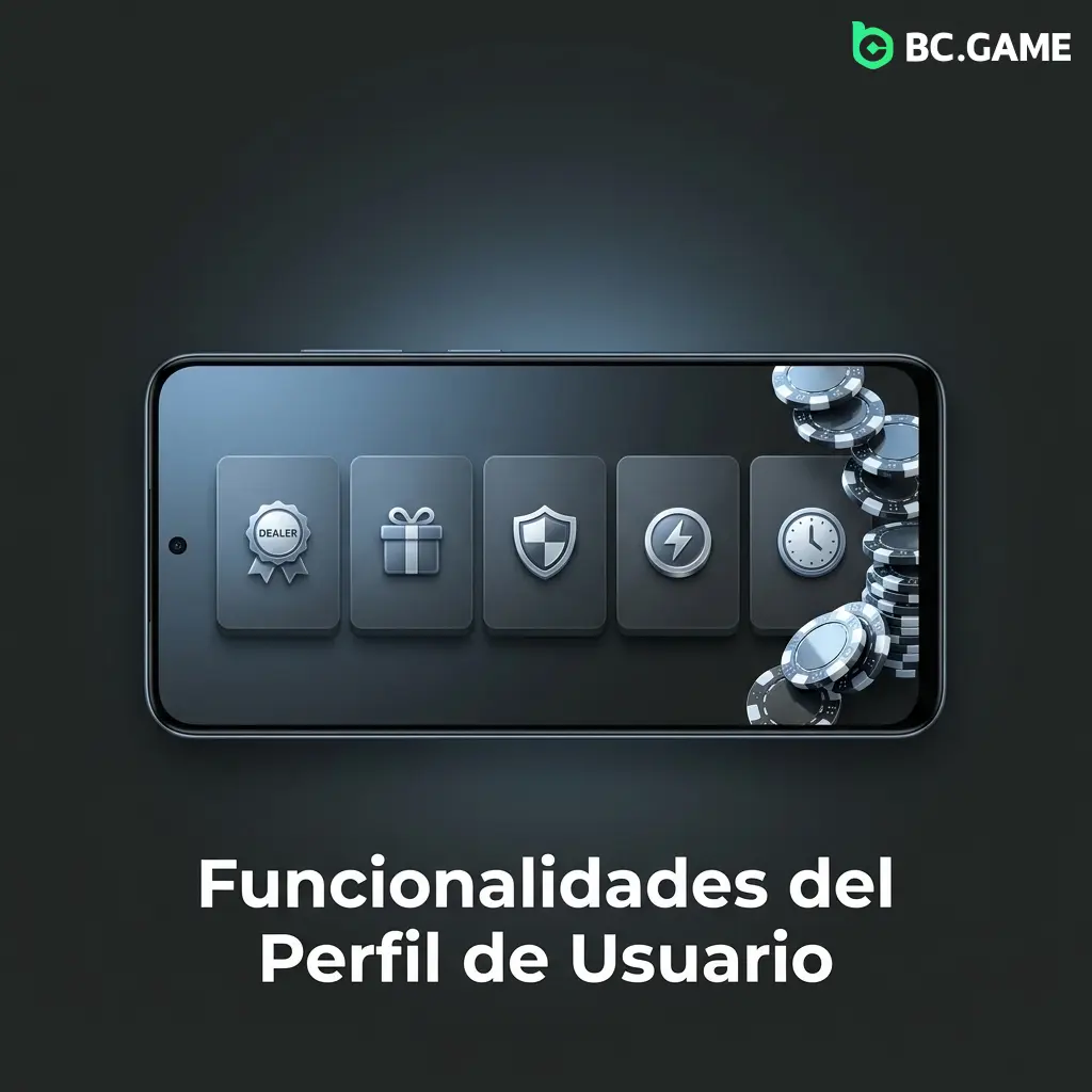 Perfil de usuario BC Game: saldo, historial, seguridad 2FA, nivel VIP y gestión de criptomonedas