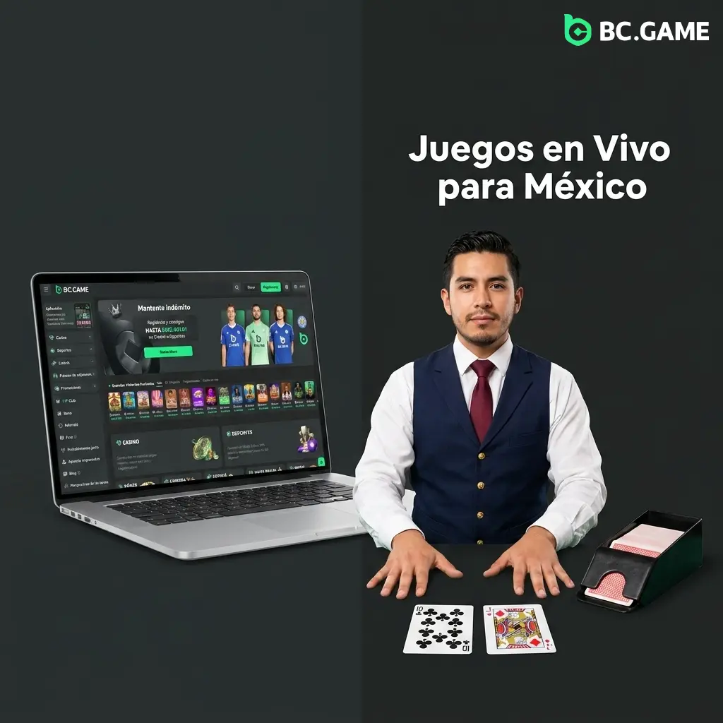 Mesas de casino en vivo en español para México con ruleta, baccarat y blackjack en pesos mexicanos