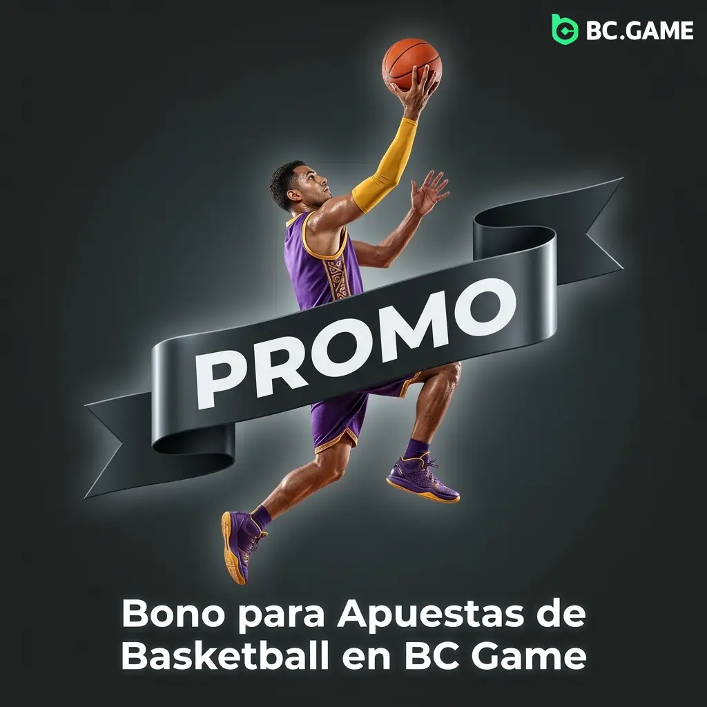 Bono de bienvenida BC Game 40% hasta 7,500 USD para apuestas de basketball en México