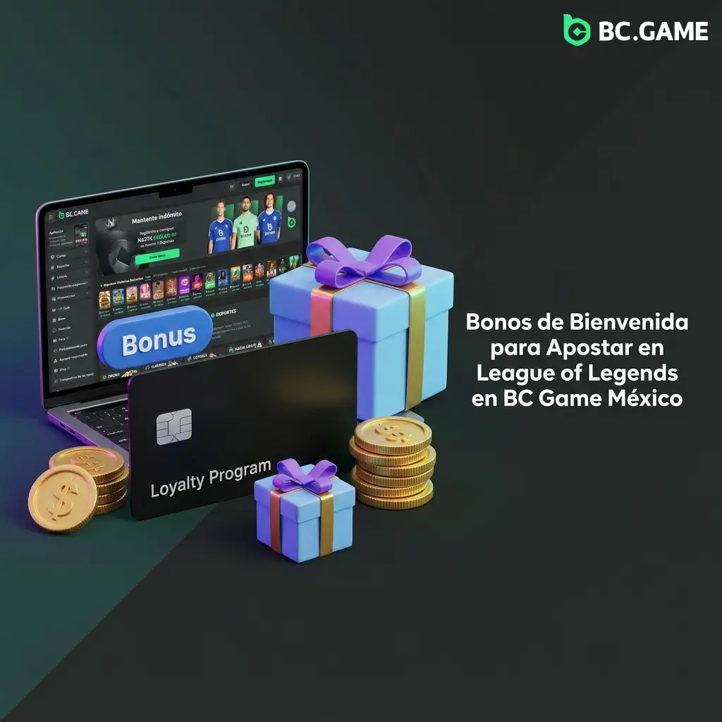 Bono de bienvenida 40% hasta 7,500 USD en BC Game México para apostar en League of Legends