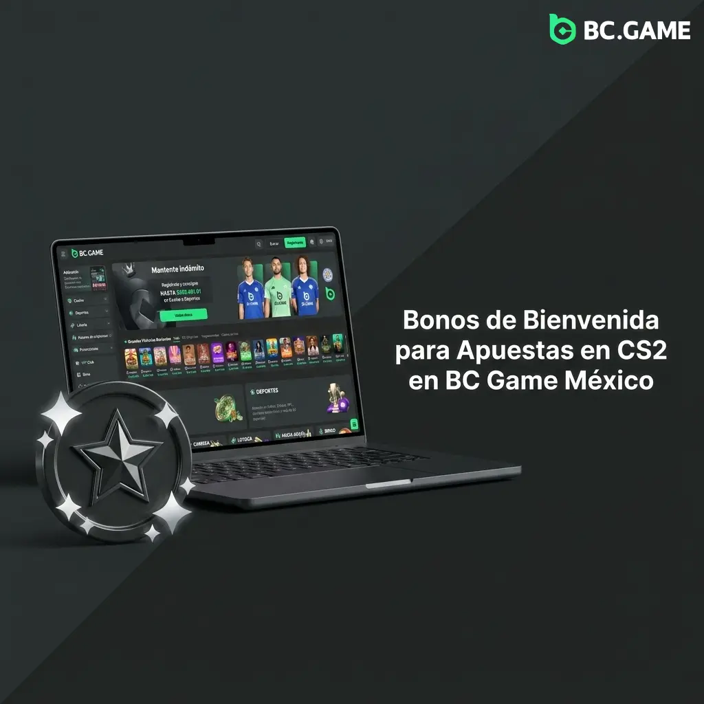 Bono de bienvenida BC Game México: 40% hasta 7500 USD y 40 giros gratis en los primeros 4 depósitos