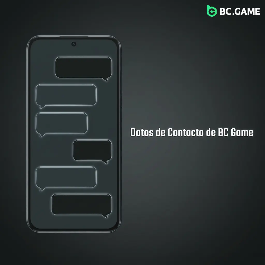 Canales de contacto de BC Game: chat en vivo, correo electrónico, Telegram y Twitter disponibles 24/7 en español