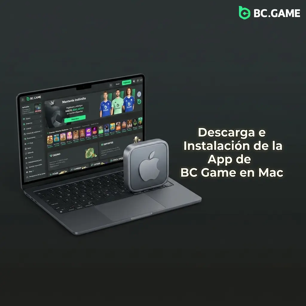 Descarga e instalación de la app BC Game en Mac: guía paso a paso para macOS con chips Intel y Apple Silicon