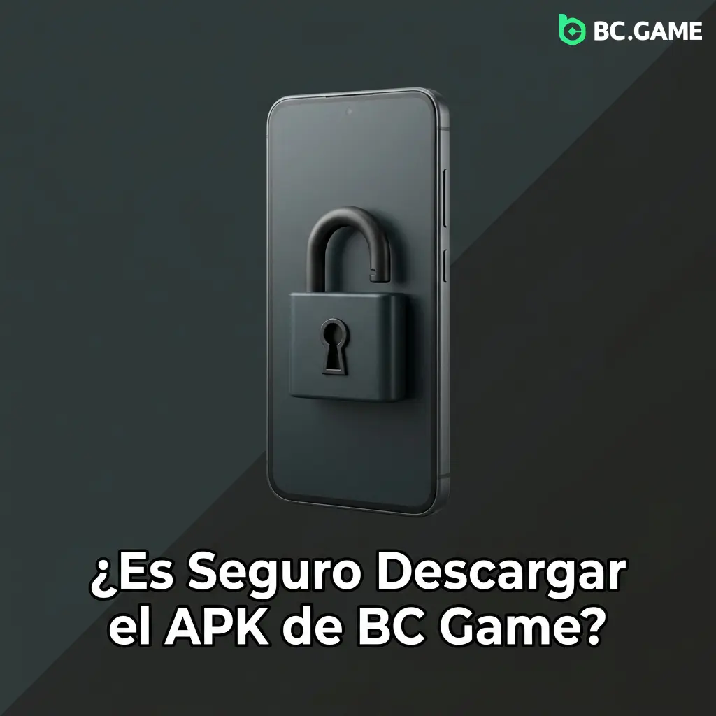 Ícono de seguridad SSL y licencia de BC Game APK con cifrado de 256 bits para protección de datos