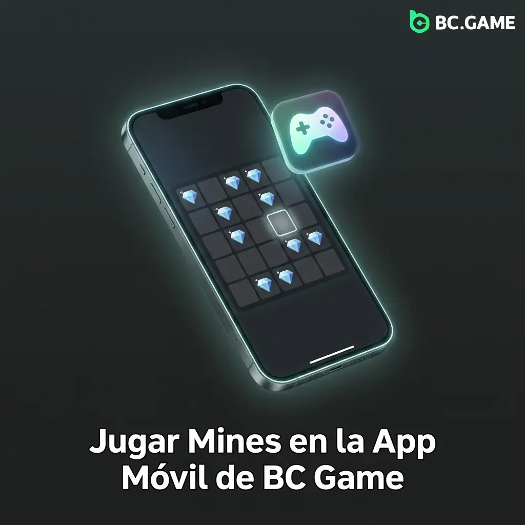 Jugar Mines en la app móvil de BC Game para Android e iOS con depósitos SPEI y bono bienvenida México