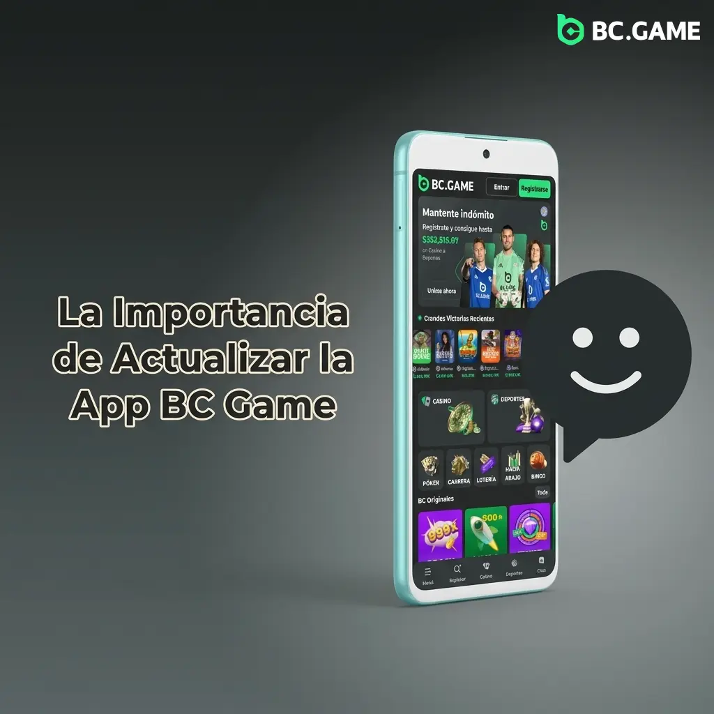 Actualización de la app BC Game APK para mejor rendimiento, seguridad y nuevos juegos disponibles en México