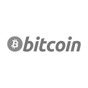 Bitcoin logo.