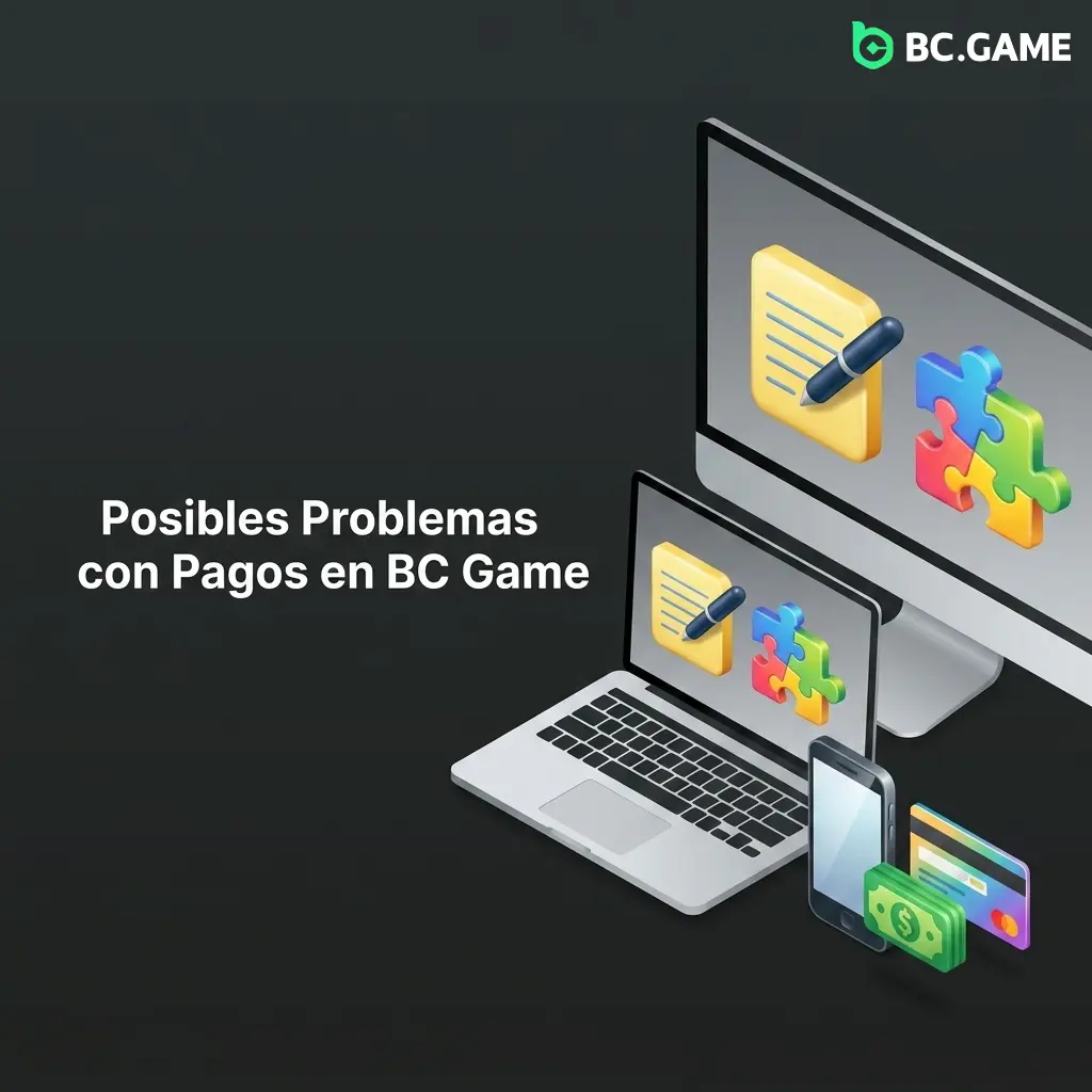 Problemas comunes con pagos en BC Game: depósitos, retiros y errores bancarios en México