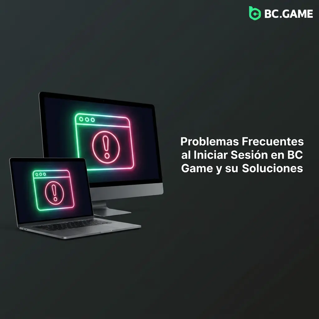 Tabla con problemas frecuentes al iniciar sesión en BC Game y sus soluciones para usuarios en México