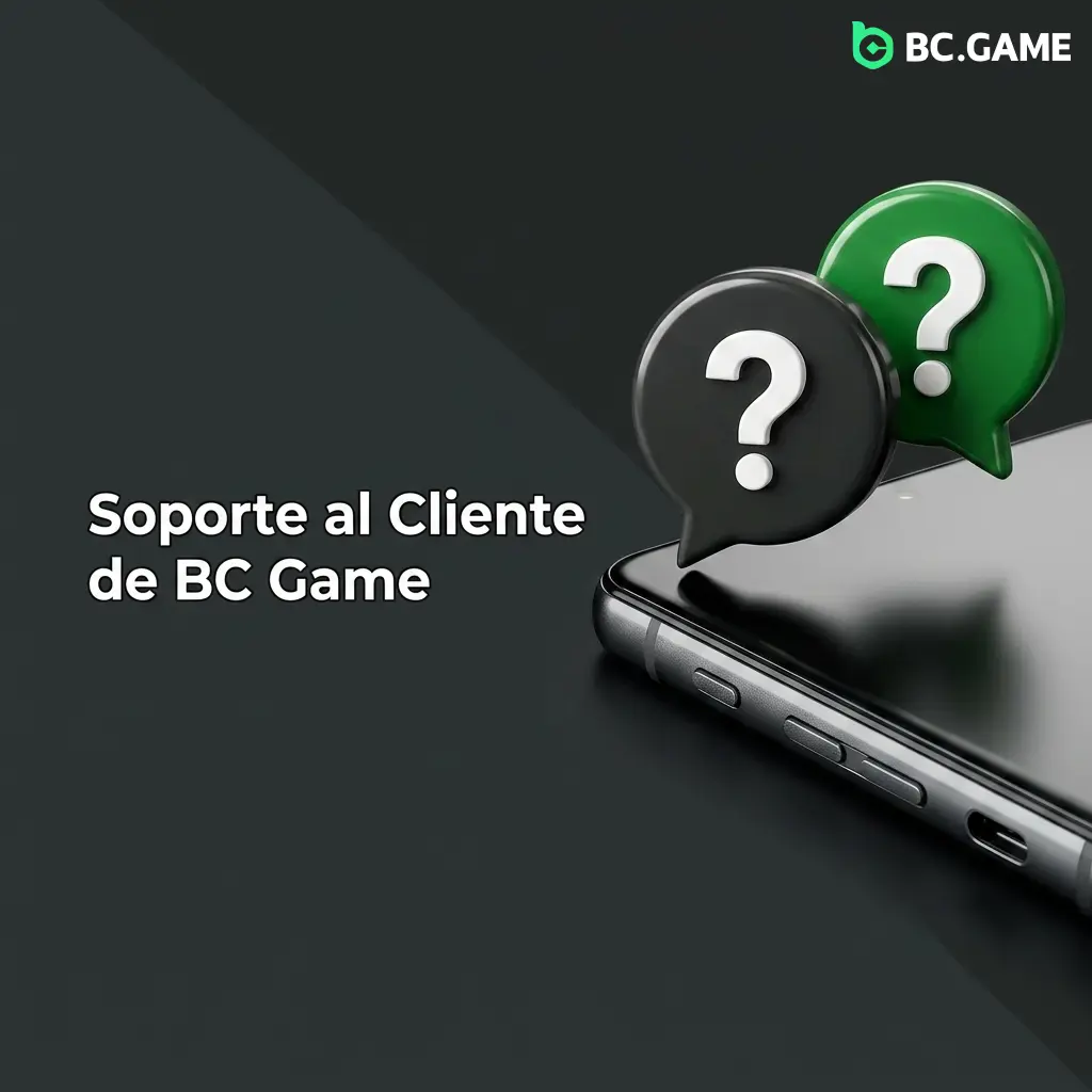 Soporte al cliente de BC Game: chat en vivo, correo, Telegram y FAQ para resolver dudas sobre retiros y fondos.