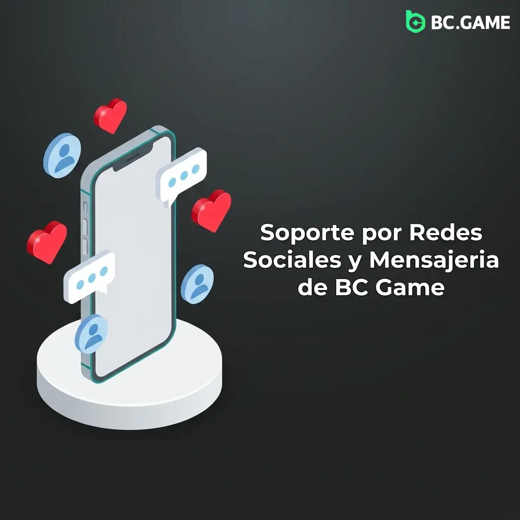 Soporte de BC Game en redes sociales y mensajería: Telegram, X y tiempos de respuesta de 1 a 12 horas.