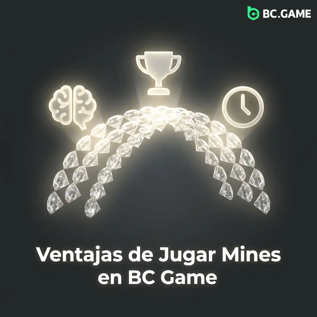 Ventajas de jugar Mines en BC Game: RTP 99%, Provably Fair, más de 100 métodos de pago y soporte 24/7 en español