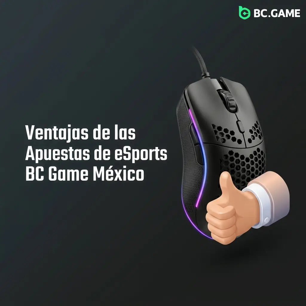 Ventajas de apostar en eSports en BC Game México: bonos, pagos locales, cuotas competitivas y soporte 24/7